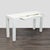 Modern West Elm Parsons White Console For Sale - Image 3 of 9