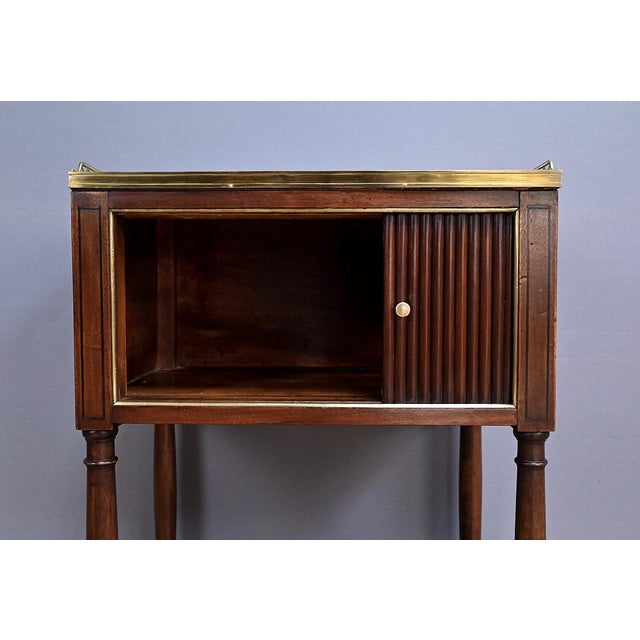 Mid-19th Century Louis XVI Mahogany Roll-Top Coffee Table For Sale - Image 14 of 16