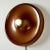 Round metal wall lamp from the 1970s. In addition to its charming light, it can be an exciting element of any space. It...