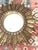 Mid-Century Modern Mid Century Gold Gilt Sunburst Mirror For Sale - Image 3 of 8
