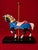 American Vintage Hamilton Collection Patriotic Horse | Art of the Carousel | Red White and Blue Americana Carnival Sculpture For Sale - Image 3 of 5