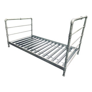 Reduced for Quick Sale!! Restoration Hardware Industrial Twin Bed For Sale