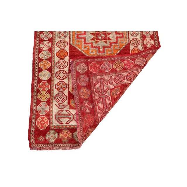 Mid 20th Century Vintage 1960's Herki Runner For Sale - Image 5 of 7