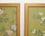 Glass Pair of Chelsea House Edgedale Chinoiserie Painted Silk Panels For Sale - Image 7 of 18