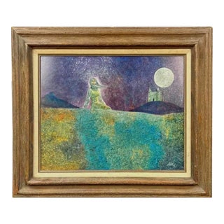 Dan Wuthrich "Annabelle Lee" Figurative Expressionism Painting For Sale