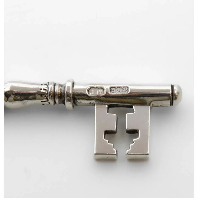 Scottish Edwardian Silver Presentation Key by James Weir for The Perry Bandstand, 1905 For Sale - Image 6 of 8