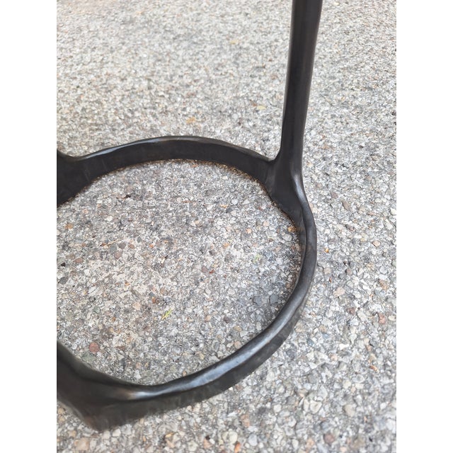Metal Aster Coffee Table in Cast Bronze and Annealed Glass by Vincent Van Duyden for Molteni, 2010s For Sale - Image 7 of 10