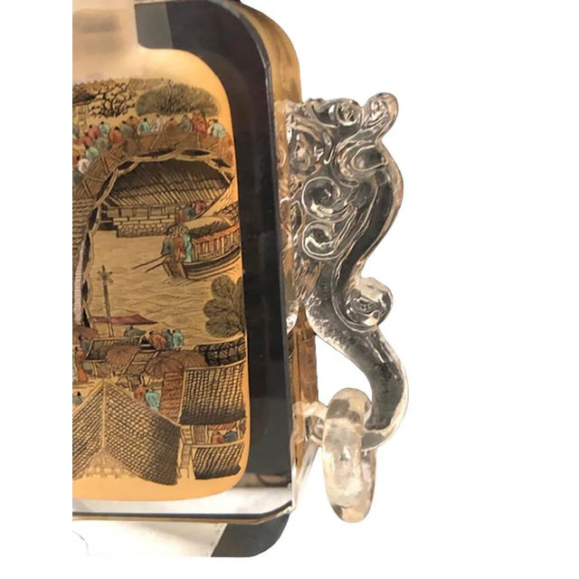 Early 20th Century Chinese Interior Painted Snuff Bottle For Sale - Image 12 of 13