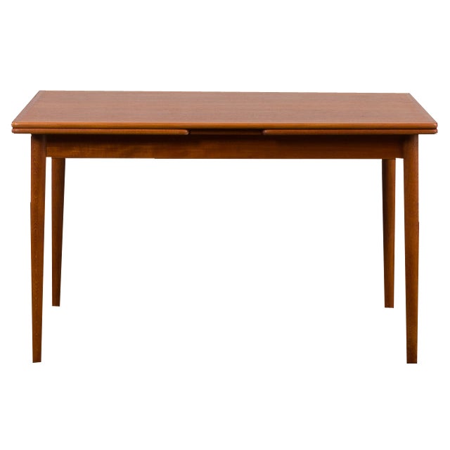 Large Extension Teak Dining Table from H. Sigh & Son Møbelfabrik, Denmark, 1960s For Sale