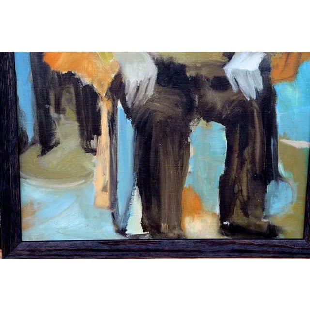 Figurative Barbara Monchek "One Who Has Seen" 1964 For Sale - Image 3 of 9