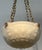 Antique Neoclassical style ceiling fixture. Cast glass bowl with brass hardware. Recently cleaned and professionally re-...