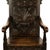 Antique 17th Century English Charles II Oak Carved Wainscot Armchair 1680 For Sale - Image 12 of 13