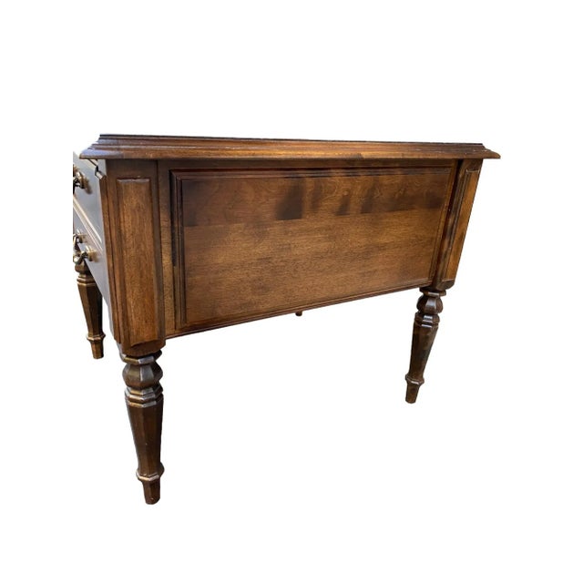 Ethan Allen Late 20th Century Ethan Allen Georgian Court Side Table For Sale - Image 4 of 7