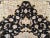Persian Tabriz Rug, Handwoven Floral Pattern With Silk Highlights, Black & Ivory, 7’ X 10’ For Sale - Image 9 of 12