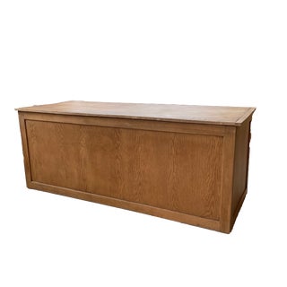 Vintage Oak Counter, 1950s For Sale