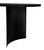 Black NOIR Concave Dining Table For Sale - Image 8 of 10