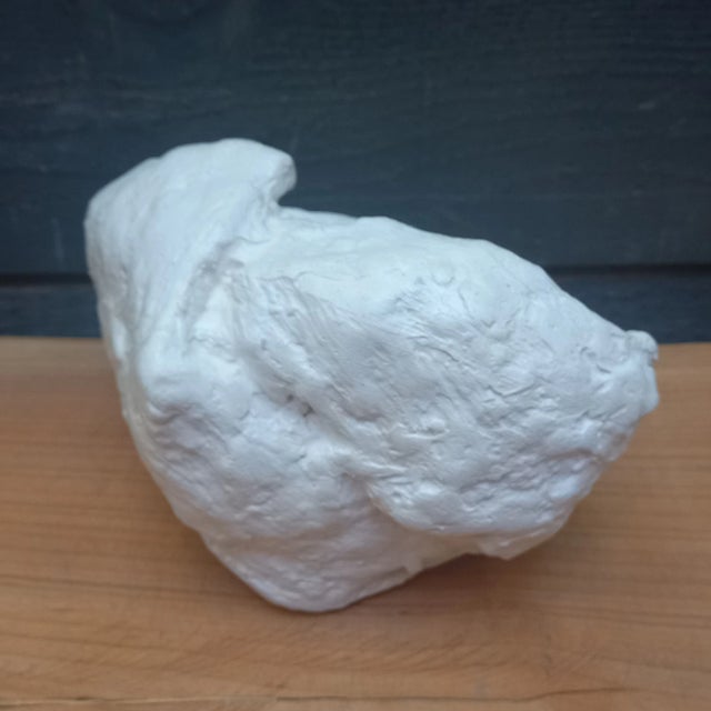 2020s Vintage Plaster Abstract Natural Color Palette Sculpture For Sale - Image 5 of 12
