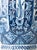 Vintage Delft Blue and White Chinoiserie Makkum Table Lamp, 1950s For Sale - Image 14 of 18
