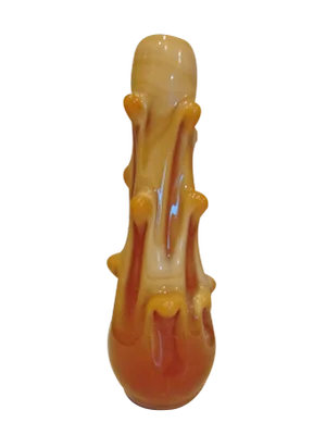Vintage Vase in Prokuplje Glass, 1970s