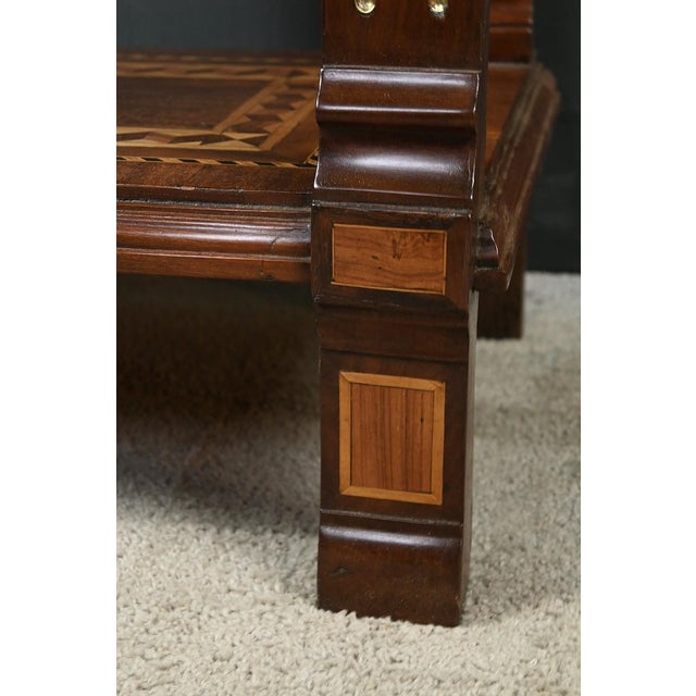 Small Marquetry Display Cabinet For Sale - Image 15 of 18