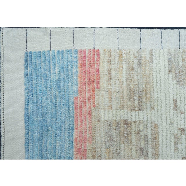 Turkish Tulu Handmade Rug 8'11" x 13' #19292 For Sale - Image 4 of 8