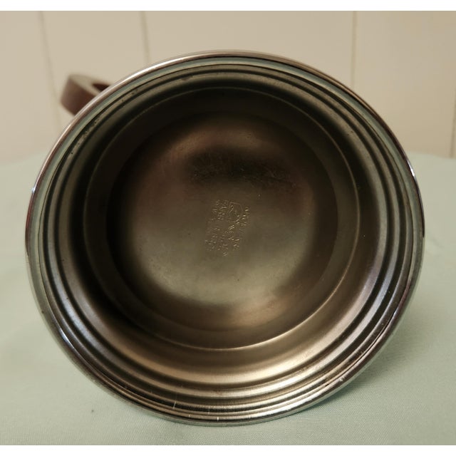 Chrome 1930s Art Deco Cocktail Shaker Farber Bros For Sale - Image 8 of 10