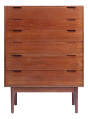 Mid-Century Teak Chest of Drawers by Svend Langkild, 1960s