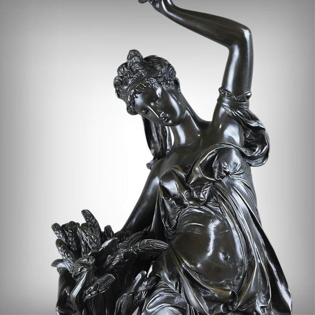Carrier-Belleuse, Sculpture Summer, 1800s, Bronze, in Very Good conditions. Designed before 1890
