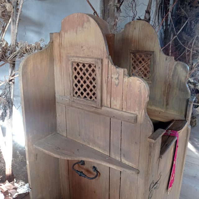 Early Baroque Cottage Church Confessional For Sale - Image 18 of 18