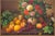 This original signed oil on canvas depicts a traditional still life featuring a bouquet of roses in a ceramic vase...