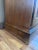 Mid-Century Drexel China Cabinet With Arched Lattice Glass Doors For Sale - Image 10 of 12