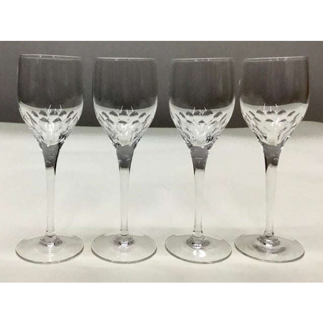 Orrefors Sweden Prelude Crystal Port Wine Glasses Set of 4 Chairish