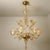 Large Venetian Chandelier in Gilded Murano Glass attributed to Barovier, 1960s For Sale - Image 14 of 18