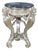 Late 20th Century Royal Bronze Studio Neoclassical Greek God Marble Pedestal Table Plant Stand 33" For Sale