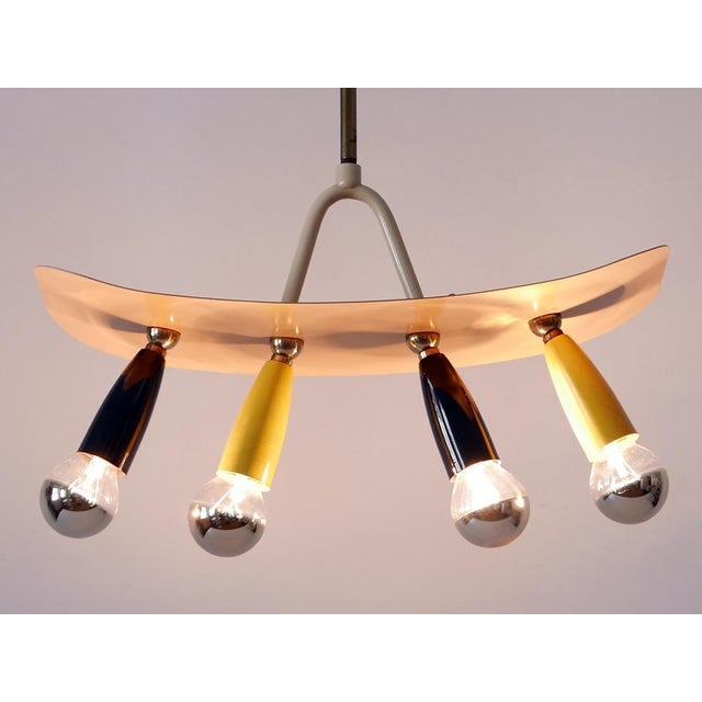 1950s Mid-Century Modern Sputnik Pendant Lamp, Germany, 1950s For Sale - Image 5 of 18