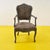 Gray Vintage Wooden Armchair, 1930s For Sale - Image 8 of 8
