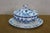 Ceramic 31pc Antique German Meissen Blue Onion Dinner Serving Tureens Platters Plates For Sale - Image 7 of 17