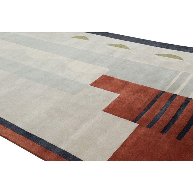This 8x16 gallery rug is the next addition to Rug & Kilim’s classic-inspired French Deco Collection. Made with hand-...