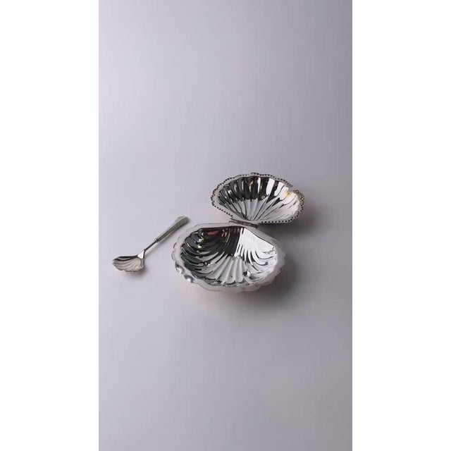 Vintage Shell-Shaped Sugar Bowl, 1960s For Sale - Image 11 of 13