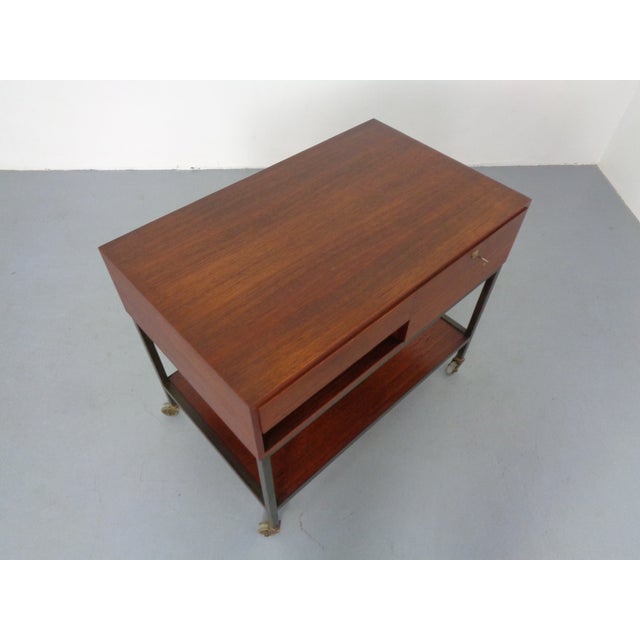Rollable Chest with Drawer by Herbert Hirche for Christian Holzäpfel, Germany, 1950s For Sale - Image 14 of 17