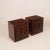 Brown Mid-Century Gaetano Padouk Wood Nightstands by Luciano Frigerio for Frigerio, 1970s, Set of 2 For Sale - Image 8 of 18