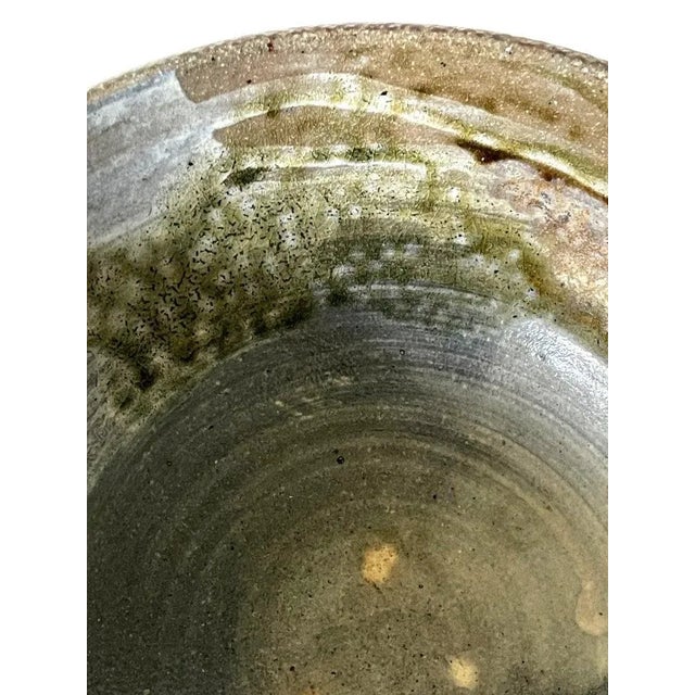 Late 20th Century Large Ceramic Bowl Toshiko Takaezu For Sale - Image 10 of 12