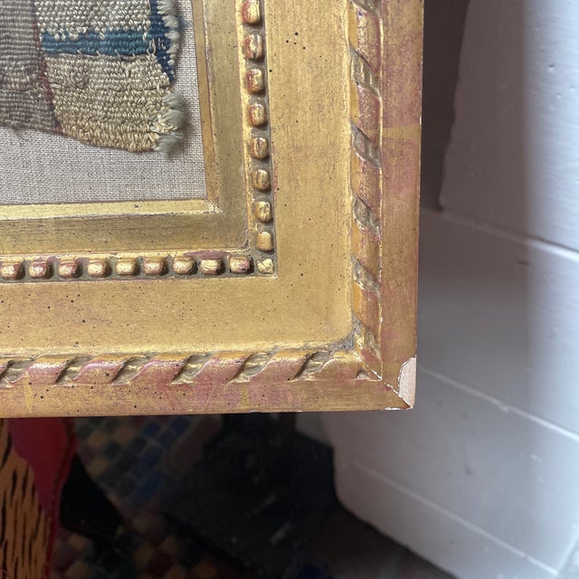 16th Century Tapestry Fragment of an Angel For Sale - Image 9 of 12