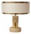 Vintage Italian Table Lamp in Travertine, 1970s For Sale