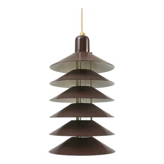 1970s Jorgen Gammelgaard for Fog & Morup “Tip Top” Pendant Lamp For Sale
