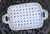 Late 20th Century Portugal Ceramic Basket Weave Tray For Sale - Image 9 of 13