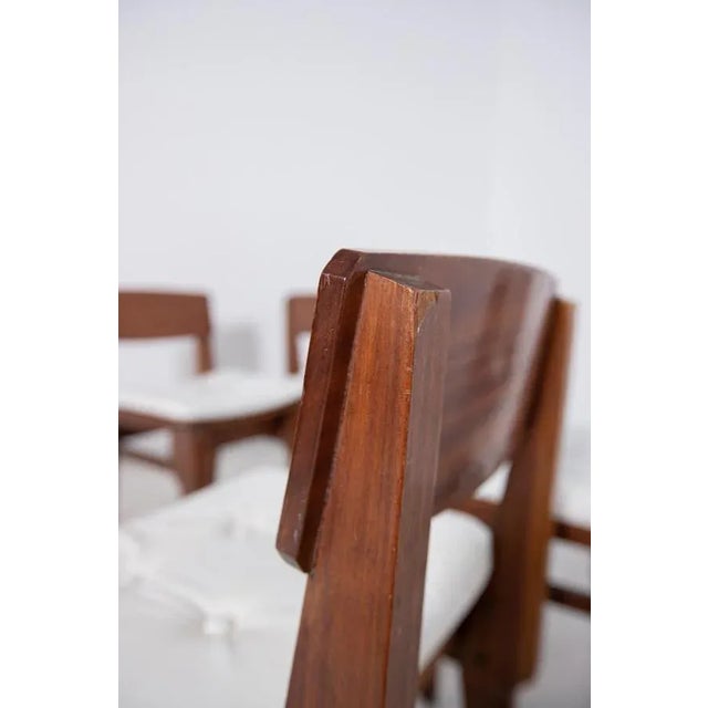 Vintage Italian Chairs by Vito SanGirardi for the Pallante Shop, Set of 6 For Sale - Image 12 of 18