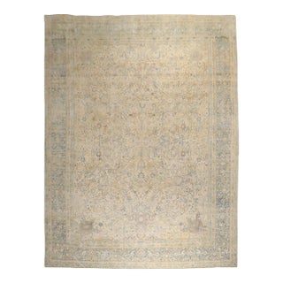 Oversize Antique Zabihi Collection Persian Kerman Carpet - 11'9" x 16'10" For Sale