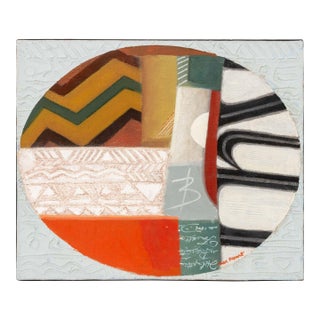 Max Papart "Hopi Bird No. 3" Oil on Canvas, 1977 For Sale