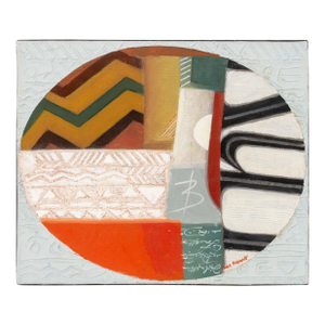 Max Papart "Hopi Bird No. 3" Oil on Canvas, 1977